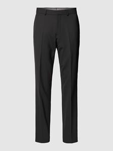 S.Oliver BLACK LABEL Regular fit pantalon met persplooien, model 'OULTIMATE'