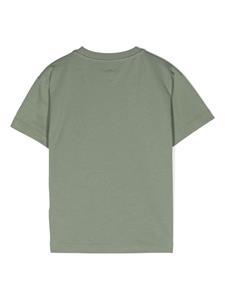 C.P. Company Kids T-shirt met opgestikte zak - Groen