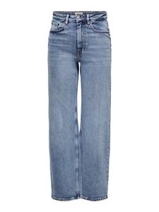 Only Onljuicy Hw Wide Leg Rea365 Noos 15234743 Loose Fit Medium Blue Denim Nas365