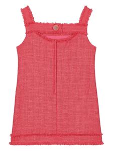 Dolce & Gabbana Kids Tweed jurk met A-lijn - Roze