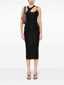 Just Cavalli Mini-jurk met uitgesneden taille - Zwart