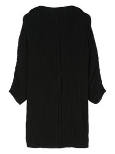 By Malene Birger Dielle plissé midi dress - Zwart