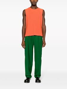 Homme Plissé Issey Miyake MC August geplooide tanktop - Oranje