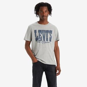 Levi's T-shirt met ronde hals en logo