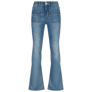Flare Jeans Britte patched on pockets