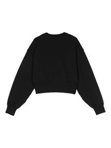 Pinko Kids Sweater met logoprint verfraaid met studs - Zwart