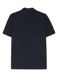 Zanone organic-cotton polo shirt - Blauw