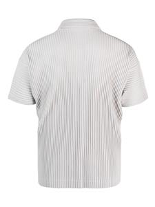 Homme Plissé Issey Miyake Poloshirt met plissé-effect - Grijs