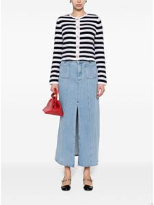 Baum Und Pferdgarten Sabire denim midi-rok - Blauw