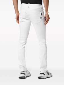 Philipp Plein Low waist skinny jeans - Wit