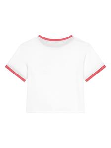 Dolce & Gabbana Kids DG-appliqué cotton T-shirt - Wit