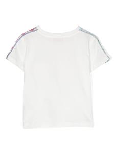 PUCCI Junior Katoenen T-shirt met logopatch - Wit