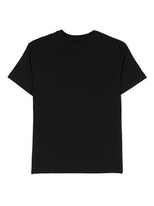 Pinko Kids T-shirt met geborduurd logo - Zwart