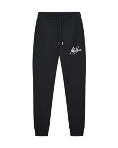 Malelions Men Striped Signature Sweatpants - Black/White