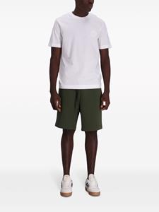 BOSS elasticated-waist jersey shorts - Groen
