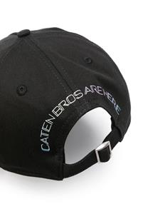 Dsquared2 logo-print cotton baseball cap - Zwart