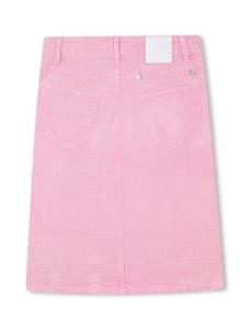 Givenchy Kids Katoenen shorts - Roze