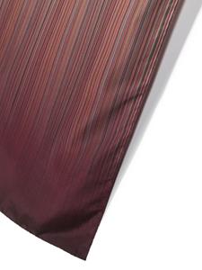 Paul Smith Signature Stripe silk scarf - Paars