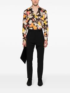 Dsquared2 mid-rise tapered trousers - Zwart