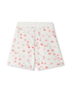 Bonpoint Shorts met kersenprint - Wit