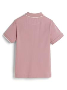 Brunello Cucinelli Kids Poloshirt met geborduurd logo - Roze