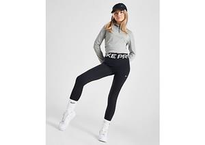 Nike Pro Dri-FIT legging voor meisjes - Black/White - Kind