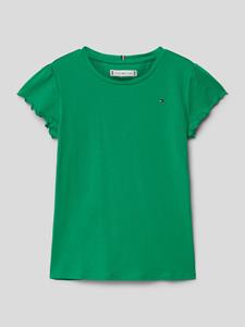 Tommy Hilfiger Teens T-shirt met logostitching, model 'ESSENTIAL'