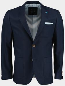 Bos Bright Blue Colbert leek jacket drop 7,5 231037le18sb/290 navy