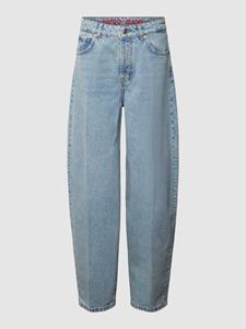HUGO Tapered fit jeans in 5-pocketmodel, model 'Gimine'