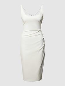 HUGO Midi-jurk met plooien, model 'Kanke'