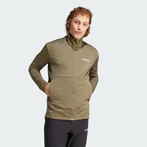 adidas Terrex - Terrex Multi Light Fleece Full Zip Jacket - Fleecevest, beige