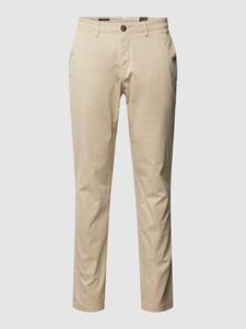 G1920 Slim fit chino met achterzakken, model 'SUBWAY'