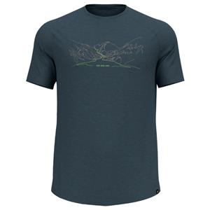 Odlo - Ascent PW 130 Run.Bike.Hike. Crew Neck S/S - Merinoshirt