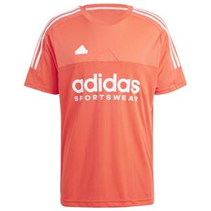 Adidas  Tiro Tee Q1 - Sportshirt, rood/wit