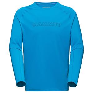 Mammut  Selun FL Longsleeve Logo - Sportshirt, blauw