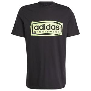 Adidas  FLD Sportswear Logo - T-shirt, rood