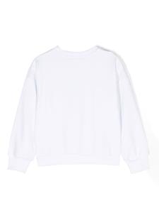 Givenchy Kids Sweater met logoband - Wit