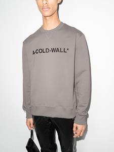 A-COLD-WALL* Sweater met logoprint - Grijs