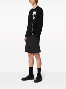 Valentino Garavani Sweater met bloemenpatroon - Zwart