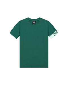 Malelions T-shirt captian 2.0 - Donker groen / Mint