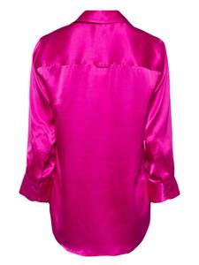 L'Agence Zijden blouse - Roze