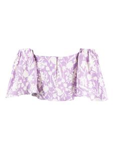 Bambah Cropped top - Paars