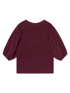 DL1961 KIDS Kayla cotton T-shirt - Rood