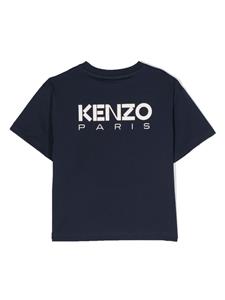Kenzo Kids Boke Flower cotton T-shirt - Blauw