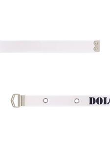 Dolce & Gabbana Gespriem met logoprint - Wit