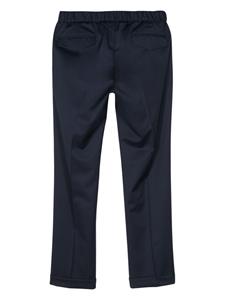 Barba Roma drawstring-waist tailored trousers - Blauw
