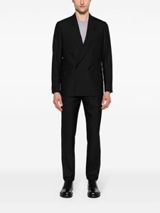 Lardini Attitude pinstripe-pattern trousers - Zwart