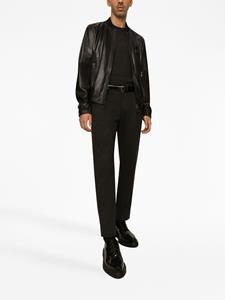 Dolce & Gabbana Geplooide pantalon - Zwart