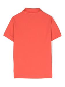 Stone Island Junior Poloshirt met Compass-logopatroon - Oranje