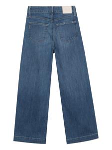 PAIGE Anessa cropped-leg jeans - Blauw